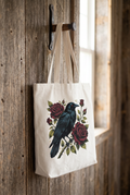 Raven & Roses Tote Bag