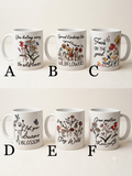 Inspirational quote coffee cup