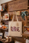 Gnome love Large tote bag